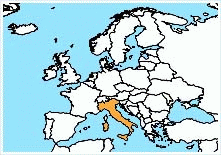 mapa - Republika Włoska